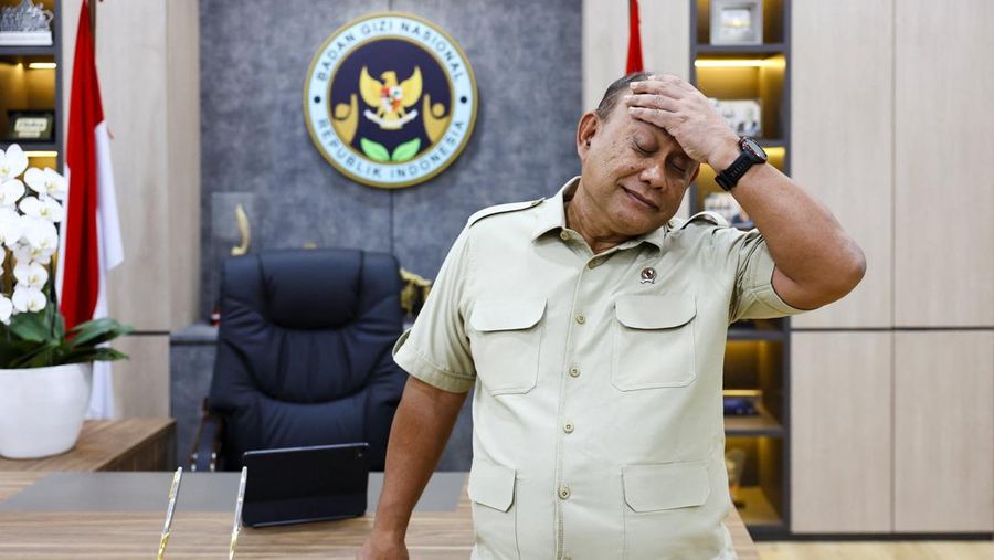 Kepala Badan Gizi Nasional (BGN), Dadan Hindayana. (REUTERS/Willy Kurniawan)