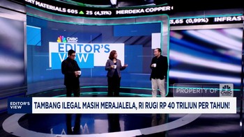 Video: Marak Tambang Ilegal, RI Rugi Rp 40 Triliun Per Tahun