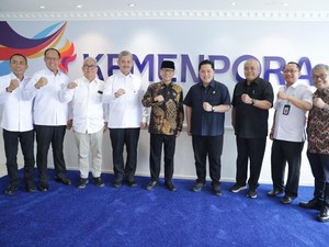 Mendes Ajak Menpora Sukseskan Program Pemuda Pelopor Desa dan Liga Desa