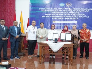 Setjen MPR Kerja Sama dengan Universitas Lampung soal Ketatanegaraan
