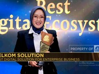 Video: Telkom Solution Dapat Penghargaan CNBC Indonesia Awards 2025