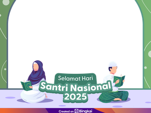 60 Twibbon Hari Santri 2025 Terbaru dan Gratis, Yuk Bagikan di Medsosmu!