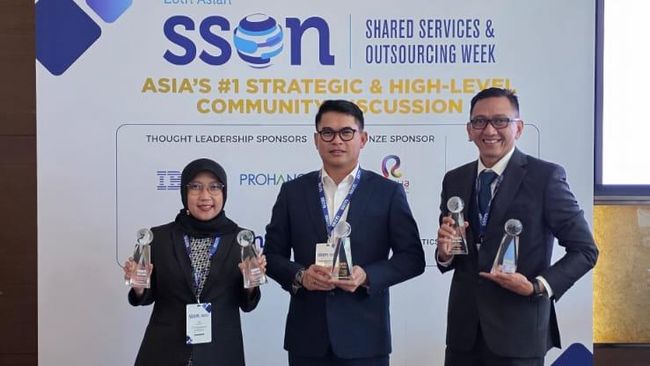 Pertamina Raih 9 Penghargaan Shared Services dan Outsourcing Network