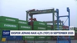 Video: Ekspor Jepang Naik 4,2% (YoY) di September 2025