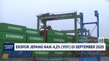 Video: Ekspor Jepang Naik 4,2% (YoY) di September 2025