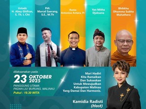 Ada Acara Ngobrol Bareng 5 Pemuka Agama di Irau Malinau 2025