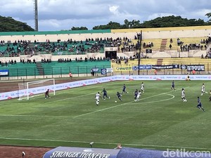 Gol Cepat Haljeta Bawa PSIM Ungguli Dewa United 1-0 di Babak Pertama