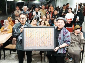 Fadli Zon Apresiasi Pameran Dinamika dalam Diam 2 Maestro Seni Rupa
