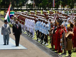 Prabowo Usul Bebas Visa RI-Afsel ke Presiden Ramaphosa