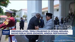 Video: Prabowo Sambut Presiden Afrikas Selatan di Istana Negara