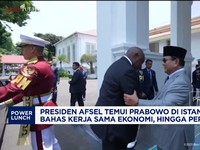 Video: Prabowo Sambut Presiden Afrikas Selatan di Istana Negara