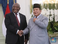 Prabowo Teriak 'Amandla', Begini Respons Tak Terduga Presiden Afsel