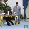 Temui Presiden Afsel, Prabowo Singgung Perjanjian Dagang & Bebas Visa