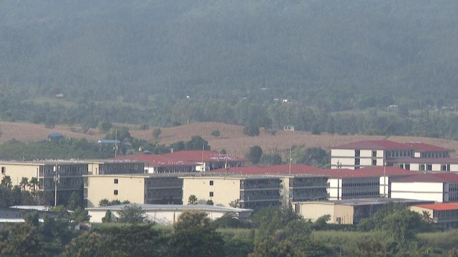 Pusat penipuan Myanmar. (Tangkapan Layar Video AFP/Lillian SUWANRUMPHA, Watsamon TRI-YASAKDA)