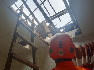 Hujan Angin Sebabkan 3 Rumah di Kota Pasuruan Rusak