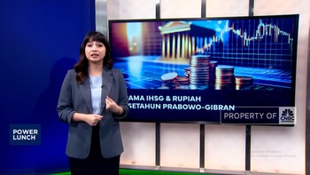 Video: Drama IHSG & Rupiah di Setahun Prabowo-Gibran