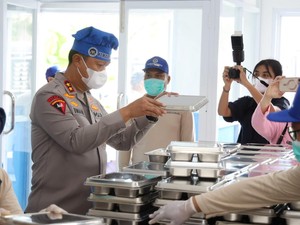 SPPG Polda Kalteng Diuji Coba, Ada Food Security Cegah Kasus Keracunan MBG