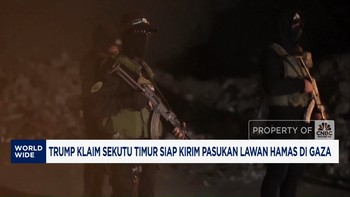 Video: Trump Klaim Sekutu Timur Siap Kirim Pasukan Lawan Hamas di Gaza