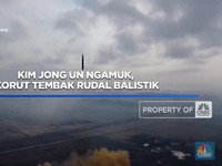 Video: Kim Jong Un Ngamuk, Korut Tembak Rudal Balistik