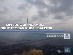 Video: Kim Jong Un Ngamuk, Korut Tembak Rudal Balistik