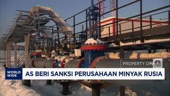 Video: Tekan Moskow, AS Beri Sanksi Perusahaan Minyak Rusia