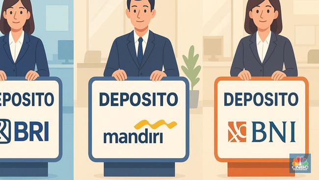 Cek Daftar Bunga Deposito Terbaru BNI, BRI-Mandiri Usai BI Tahan Rate