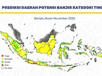 Hujan Lebat Mulai Landa RI, BMKG Ingatkan Wilayah Ini Siaga I Banjir