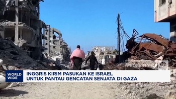 Video: Inggris Kirim Pasukan ke Israel Pantau Gencatan Senjata di Gaza