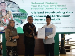 KI Jateng Puji Peningkatan Keterbukaan Informasi Publik di Wonosobo