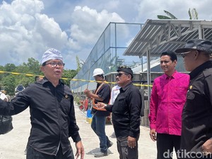 Aksi DPRD Bali Segel Pabrik Beton di Tahura Ngurah Rai