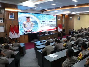 Polda Bali Gelar Pelatihan Polisi Banjar