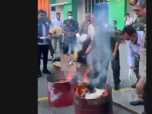 Pembakaran Mahkota Cenderawasih Lukai Hati Warga Papua