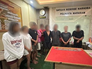 Gerebek Rumah di Mataram, Polisi Amankan 9 Orang Usai Pesta Narkoba
