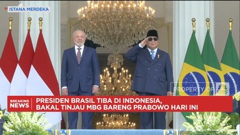 Video: Prabowo Sambut Kunjungan Presiden Brasil di Istana Merdeka