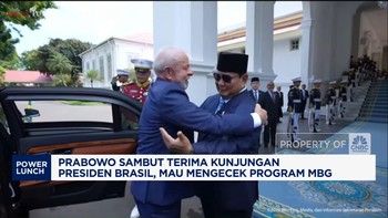 Video: Prabowo Sambut Terima Kunjungan Presiden Brasil, Mau Cek MBG