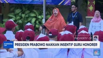 Video: Presiden Prabowo Naikkan Insentif Guru Honorer