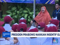 Video: Presiden Prabowo Naikkan Insentif Guru Honorer