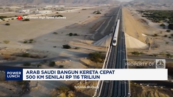 Video: Arab Saudi Bangun Kereta Cepat 500 Km Senilai Rp 116 Triliun