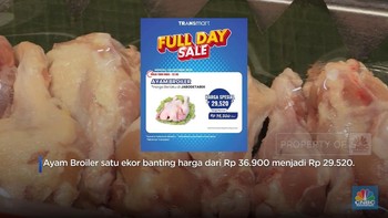 Video: Ayam Broiler di Transmart Potong Harga!