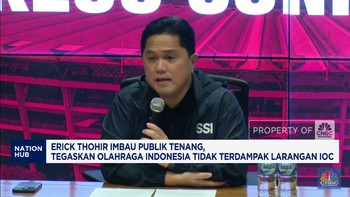 Video: Erick Thohir Tegaskan Olahraga RI Tak Terdampak Larangan IOC