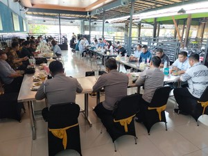 Jalin Silaturahmi, Polda Bali Gathering Bersama Jurnalis