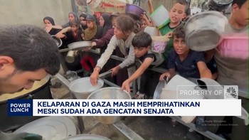 Video: Meski Ada Gencatan Senjata, Kelaparan Masih Melanda Gaza