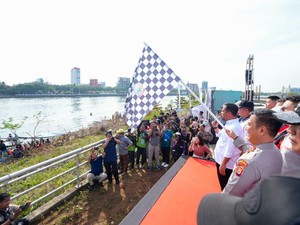 Katinting Race 2025 di Makassar Jadi Ikon Budaya Maritim Sulsel