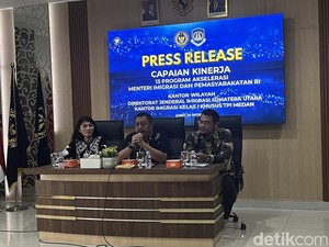 Hingga Oktober, Imigrasi Medan Terbitkan 93 Ribuan Paspor-45 Tindakan Deportasi