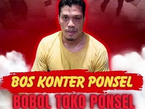 Bos Konter Bobol Toko di Mal Cikarang, Gasak 48 Ponsel Senilai Rp 600 Juta