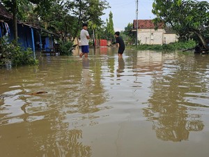 Hujan Deras Berjam-jam, Permukiman di Pati Jateng Kebanjiran
