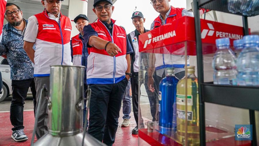 Pertamina kunjungi SPBU Serpong