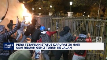 Video: Peru Tetapkan Status Darurat Usai Ribuan Gen Z Turun ke Jalan