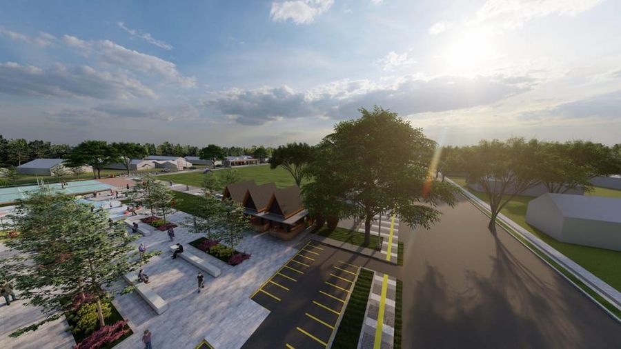 Proyek penataan kawasan di berbagai daerah di Indonesia. (Dok. Kementerian PU)