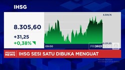 Video: Rekor Baru All Time High, IHSG Sentuh Level 8.305